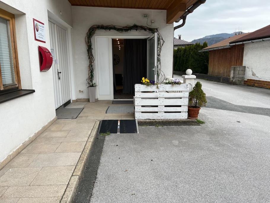 Barrierefreie Schoene Wohnung Im Eg Kössen Exterior foto